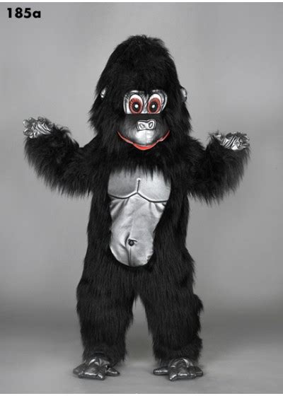 Designing a Gorilla Mascot Costume with Lifelike Features